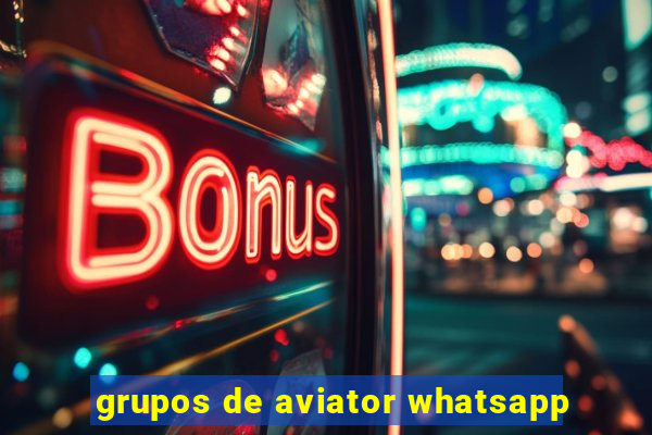 grupos de aviator whatsapp
